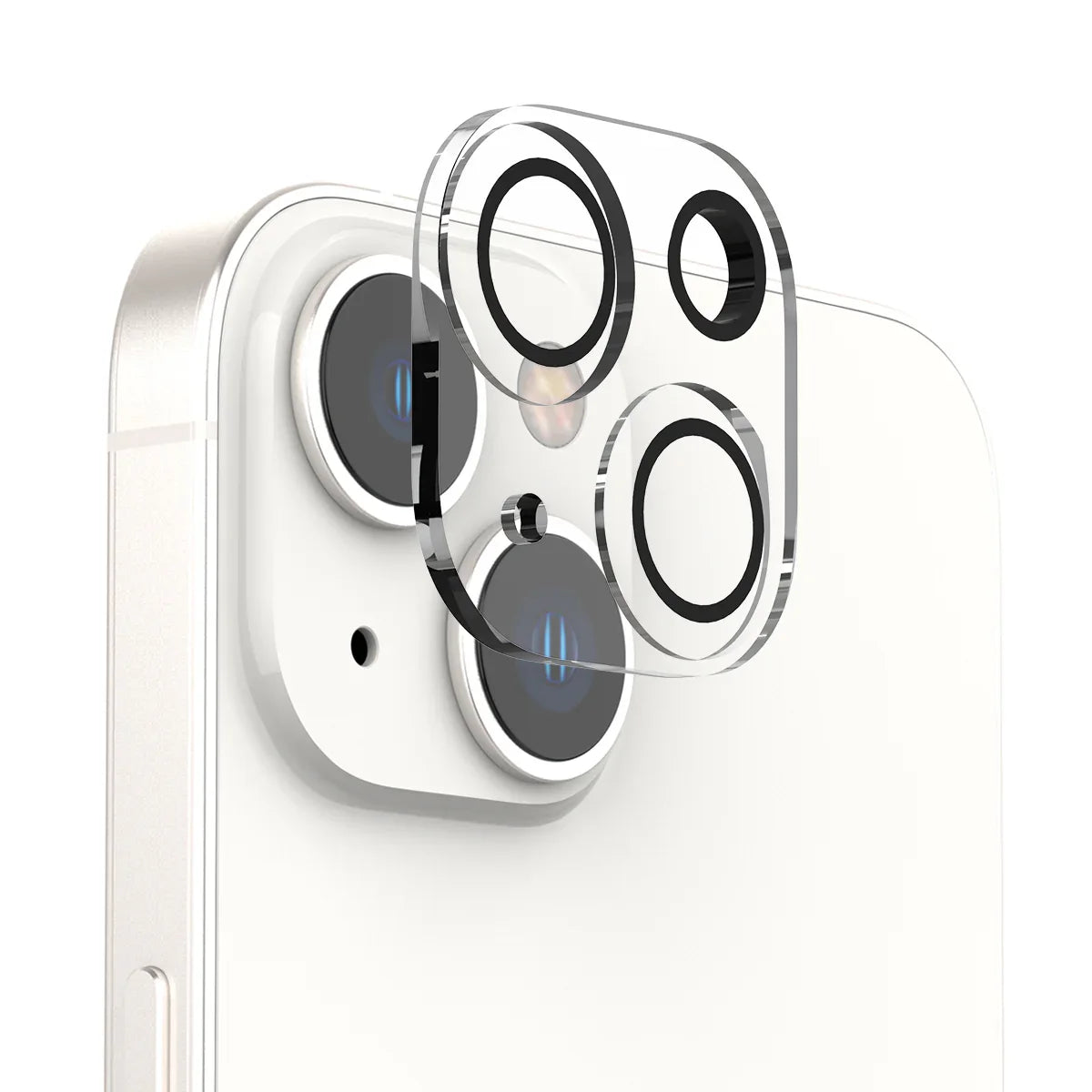 Araree C-Sub Core Camera Lens Protector Tempered Glass For iPhone 15 / 15 Plus ( 2 Camera ) - Clear - Tashqila Araree C-Sub Core Camera Lens Protector Tempered Glass For iPhone 15 / 15 Plus ( 2 Camera ) - Clear - Tashqila